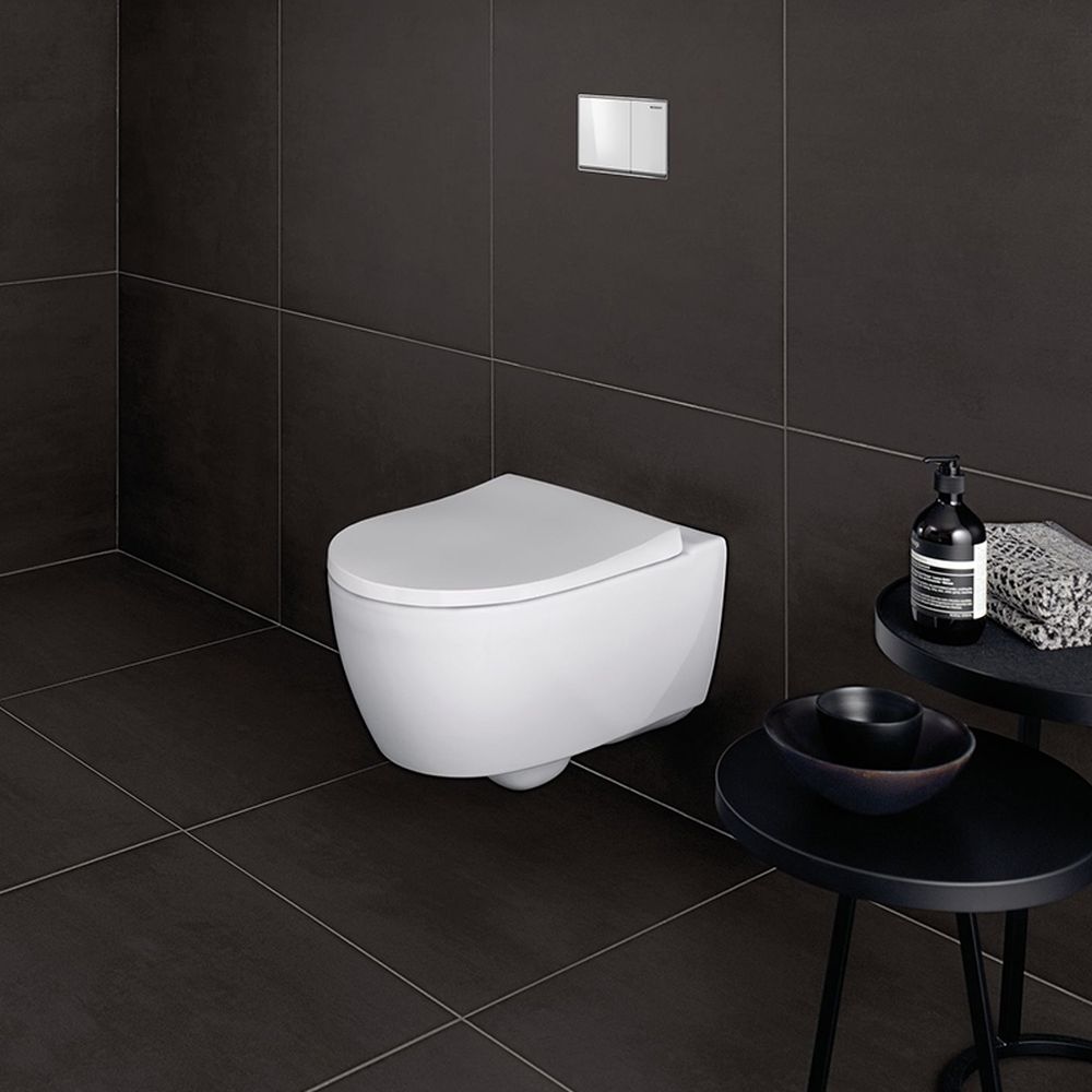 Vas wc suspendat rimless alb, rotund, Geberit iCon [3]