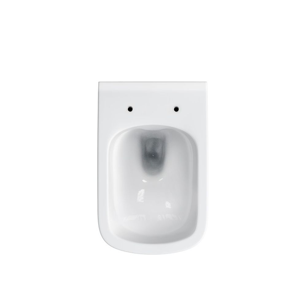 Vas wc suspendat rimless Cersanit Virgo Cleanon cu capac soft close inclus, alb [3]