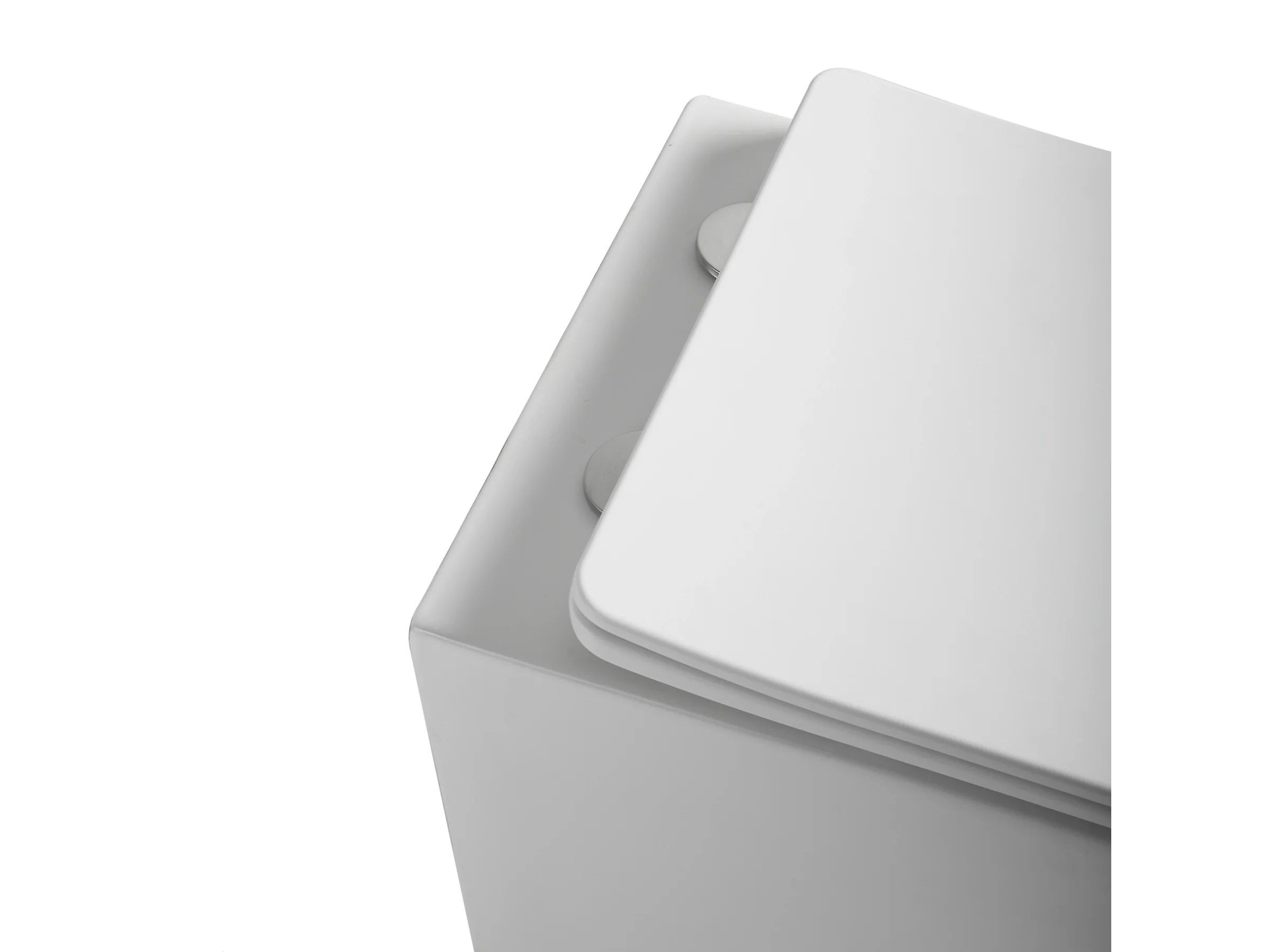 Vas wc suspendat rimless cu capac quick release si soft close, alb, Fluminia Clementina [6]