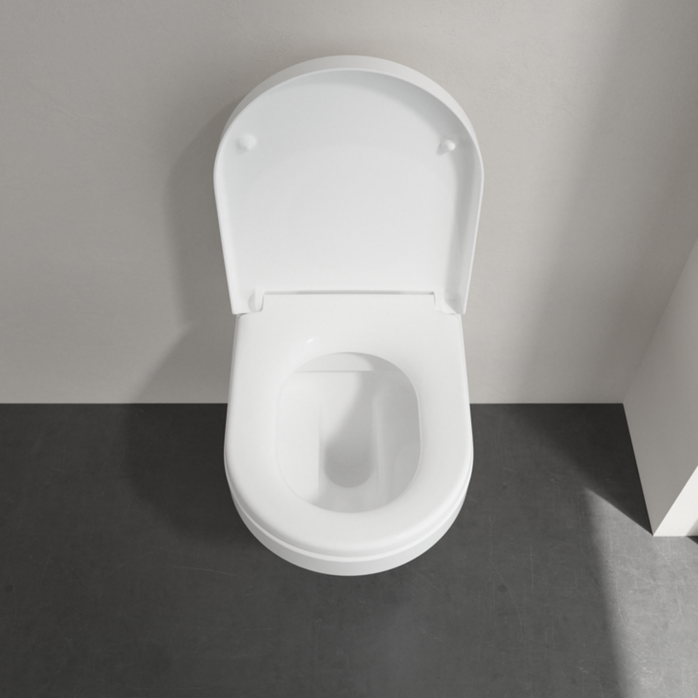 Vas wc suspendat rimless cu capac soft close Villeroy & Boch, Architectura [5]