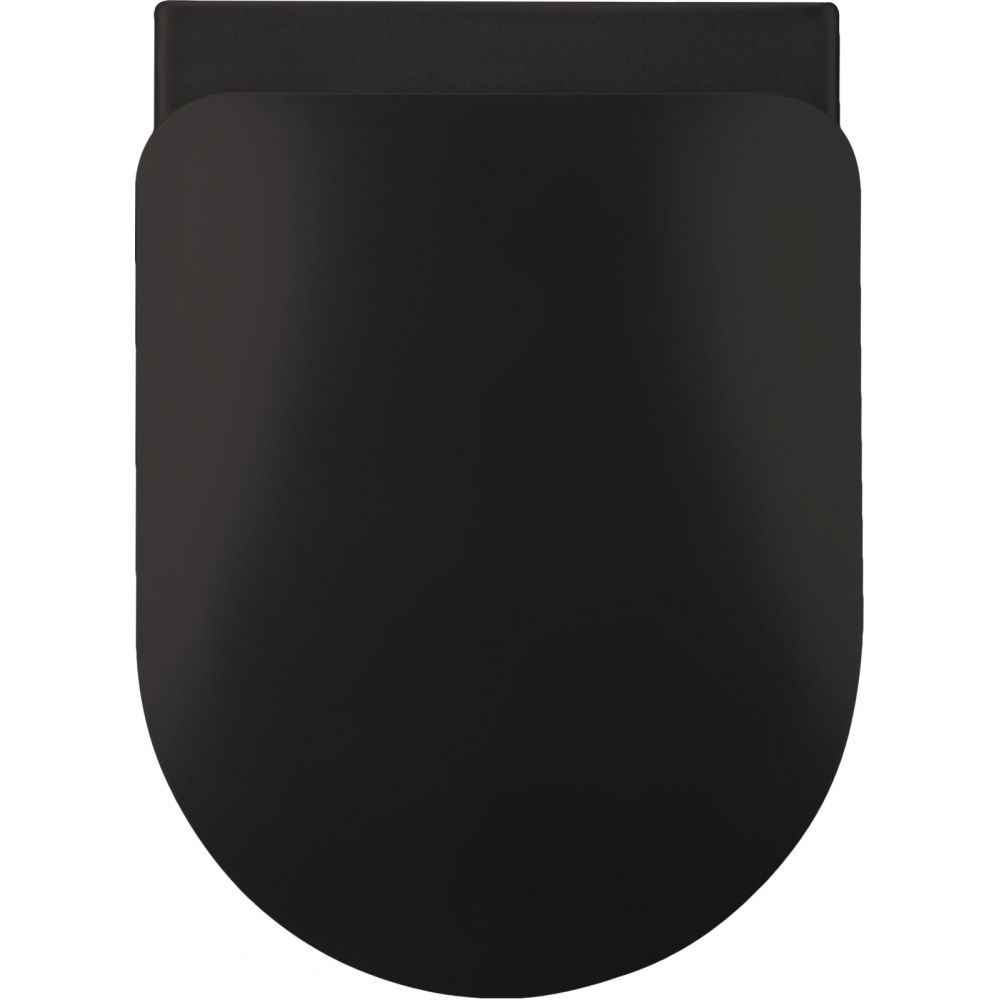 Vas wc suspendat rimless culoare negru mat Deante Peonia [5]