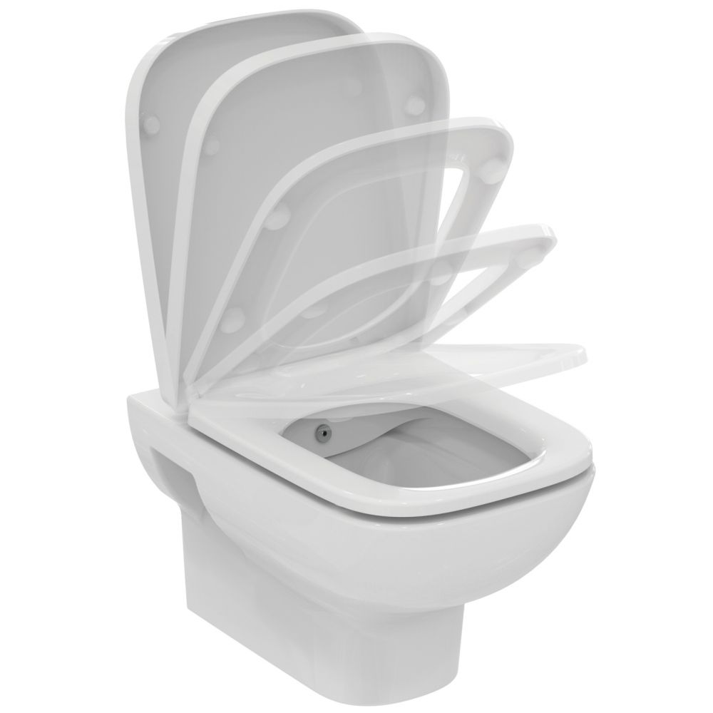 Vas wc suspendat rimless Ideal Standard i.Life A cu functie bideu si capac inclus [2]