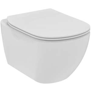 Vas wc suspendat, rimless plus, cu functie bideu si fixare ascunsa, Ideal Standard Tesi,  alb lucios [5]