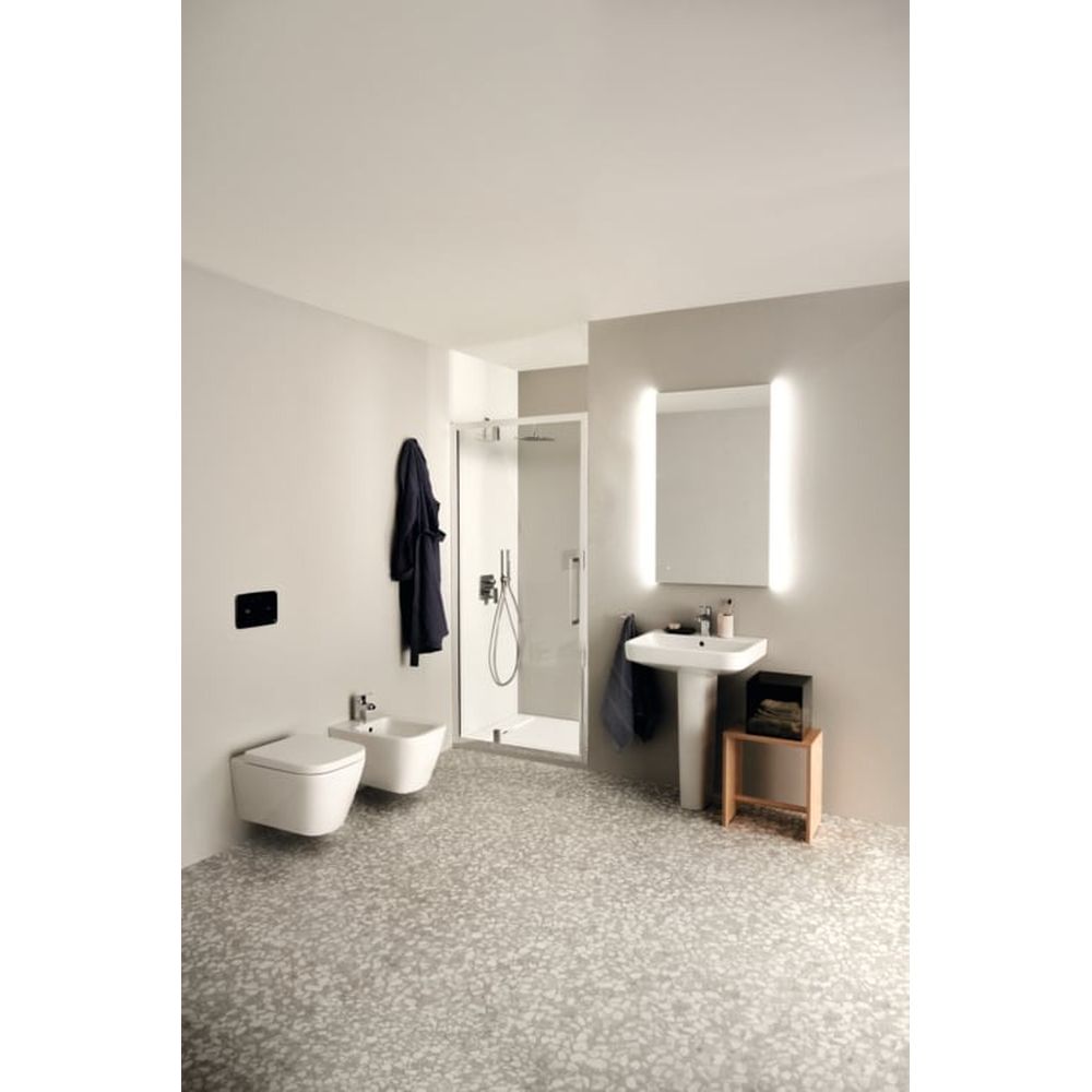 Vas wc suspendat rimless plus Ideal Standard i.life B alb lucios cu capac soft close inclus [6]