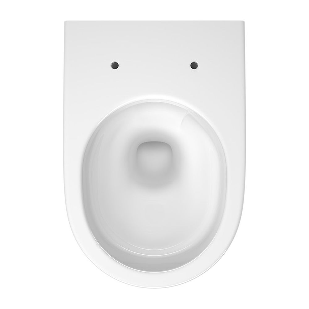 Vas wc suspendat streamon Cersanit Zen cu capac soft close inclus, alb [3]