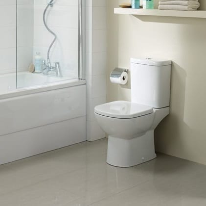 Vas rezervor pe podea, pentru rezervor aparent, alb, Ideal Standard Tempo [3]