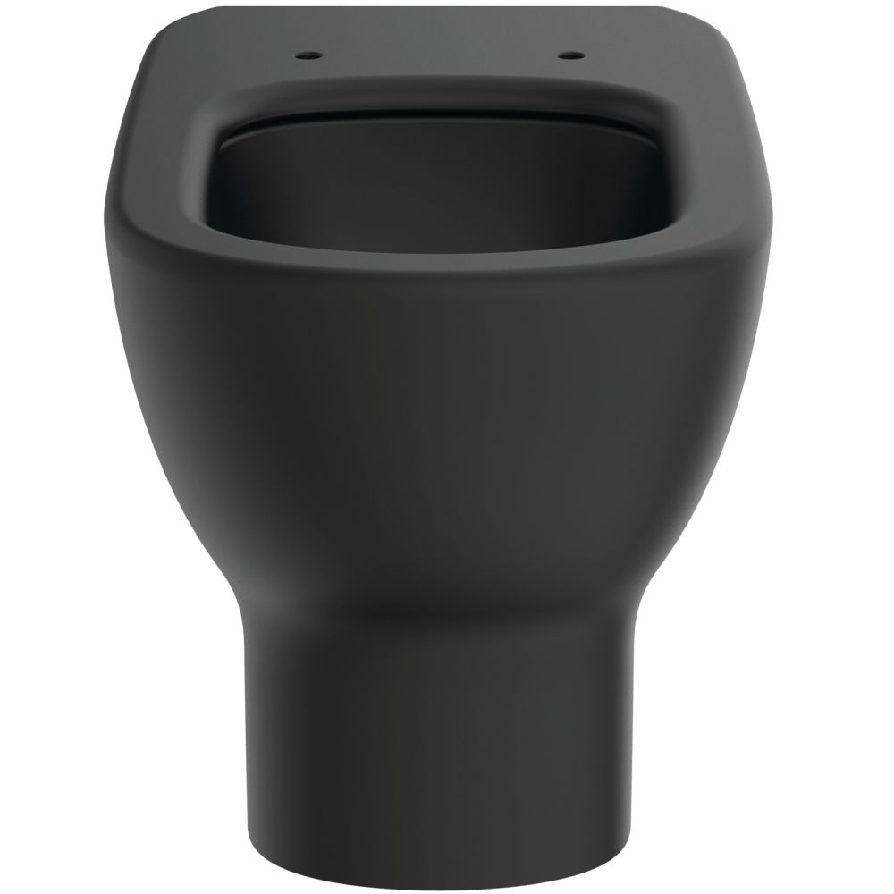Vas wc stativ Ideal Standard Tesi AquaBlade negru mat back to wall [2]
