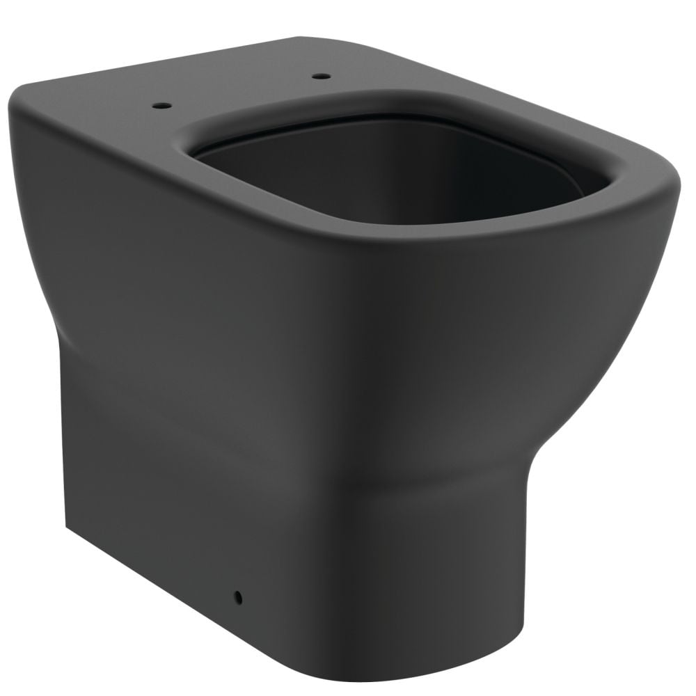 Vas wc stativ Ideal Standard Tesi AquaBlade negru mat back to wall