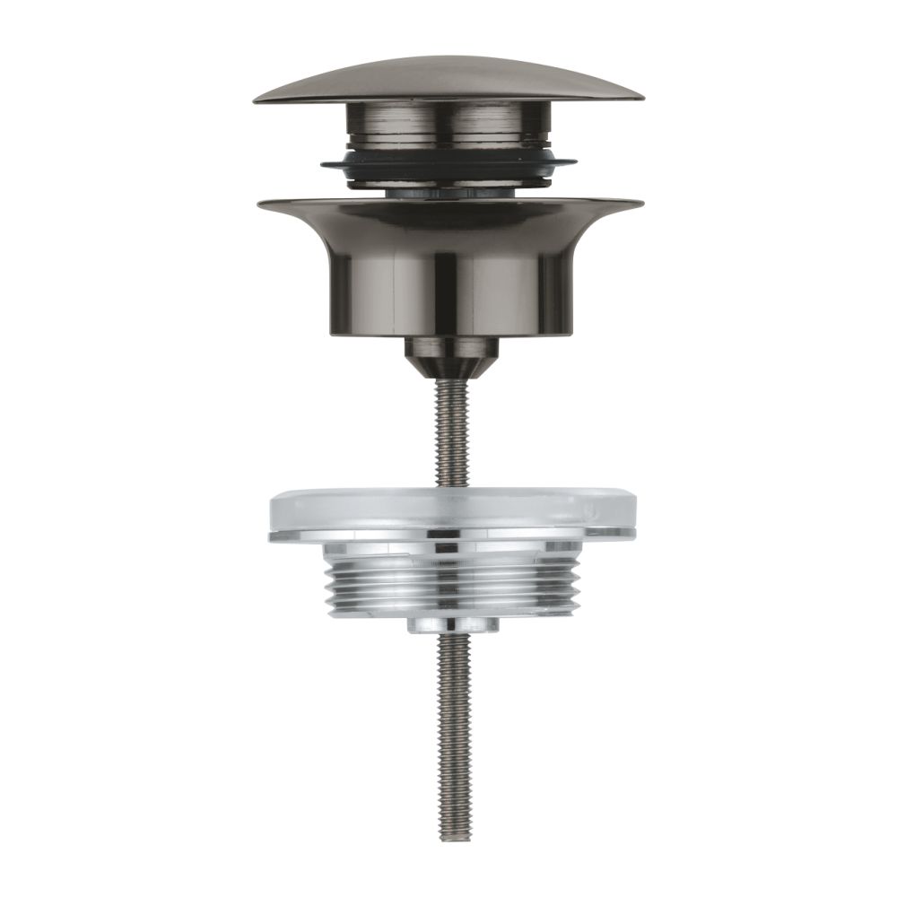 Ventil lavoar push-open Grohe antracit periat Hard Graphite [2]