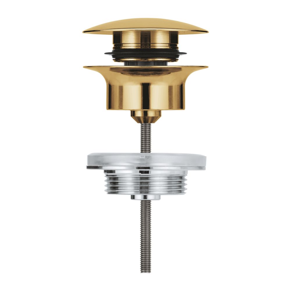 Ventil lavoar push-open Grohe auriu lucios Cool Sunrise [2]