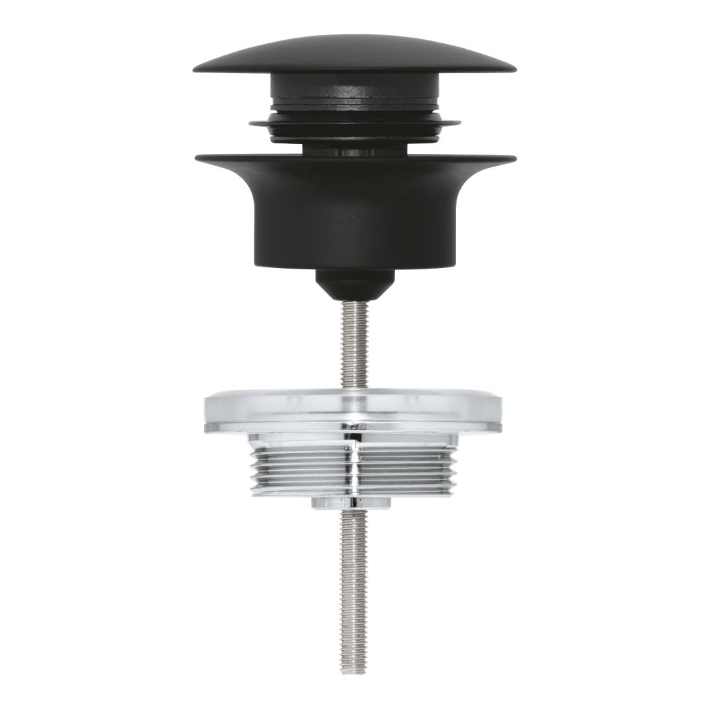 Ventil lavoar push-open Grohe negru mat [2]