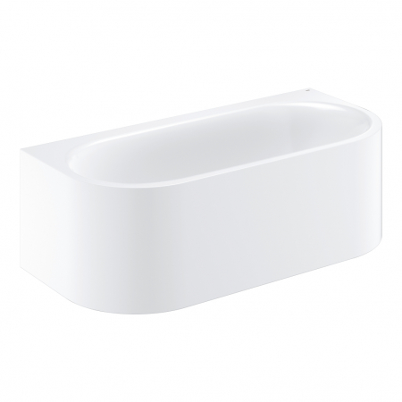 Cazi de baie freestanding - Cada baie freestanding, lipita de perete Grohe Essence, 180x85 cm