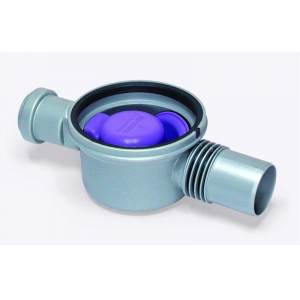 Baie - Corp sifon baie cu evacuare laterala si racord lateral Kessel, System 100
