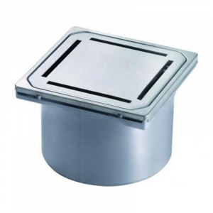 Sifoane, ventile si racorduri - Sifon pardoseala baie cu grilaj  Kessel, System 100 Slot Design