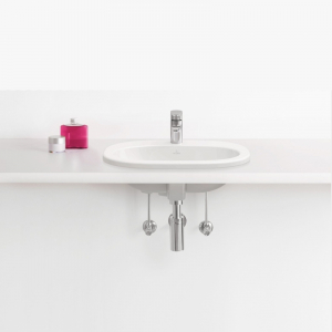 Lavoar baie incastrat alb 56 cm Villeroy & Boch, Novo [4]