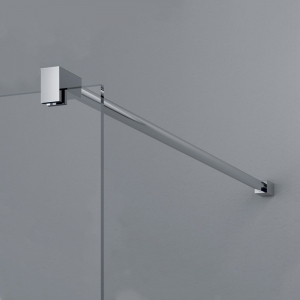 Paravan dus sticla 100x200 cm, cu cadru metalic Sanswiss Pur [2]