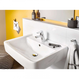 Baterie lavoar crom lucios, ventil inclus, 100 mm, Kludi Pure & Easy [1]