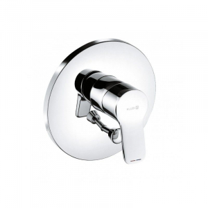 Baterii baie - Baterie cada sau dus Kludi Pure & Easy incastrata pentru corp ingropat, crom, 170x85 mm