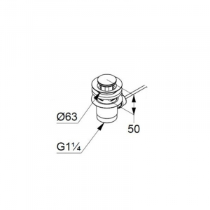 Baterie lavoar crom lucios, ventil inclus, Kludi Pure & Style [4]