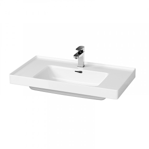 Chiuvete baie - Lavoar baie incastrat alb 80 cm Cersanit Crea