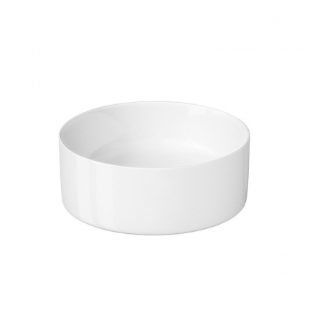 Chiuvete baie - Lavoar pe blat alb 38 cm, rotund, Cersanit Crea