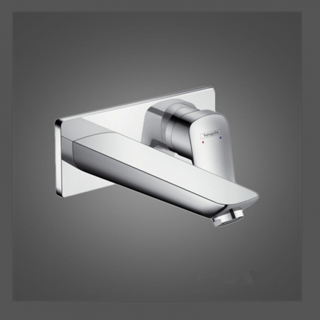 Baterie lavoar crom, cu montaj pe perete, Hansgrohe, Logis [3]