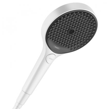 Pare, furtunuri și accesorii pentru duș - Para dus culoare alb mat Hansgrohe, Rainfinity 130