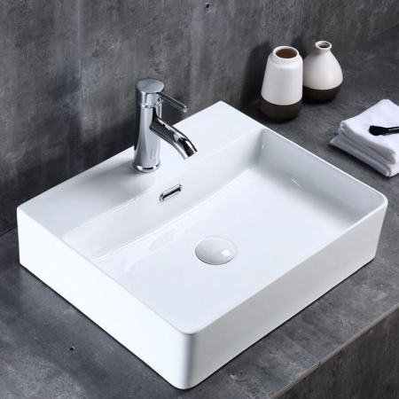 Ventil chiuveta baie alb fara preaplin si capac ceramic, Fluminia [3]