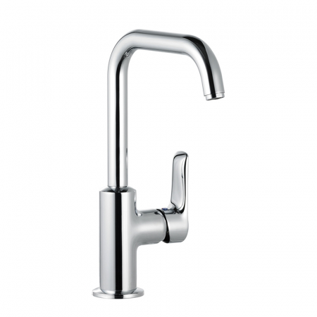 Baterii lavoare - Baterie lavoar Kludi, Pure & Solid monocomanda culoare crom