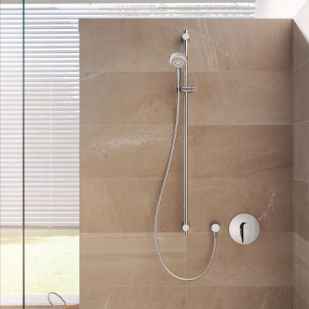Baterie dus Kludi Pure & Solid incastrata pentru corp ingropat, crom [1]