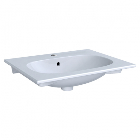 Chiuvete baie - Lavoar baie incastrat alb 60 cm Geberit Acanto
