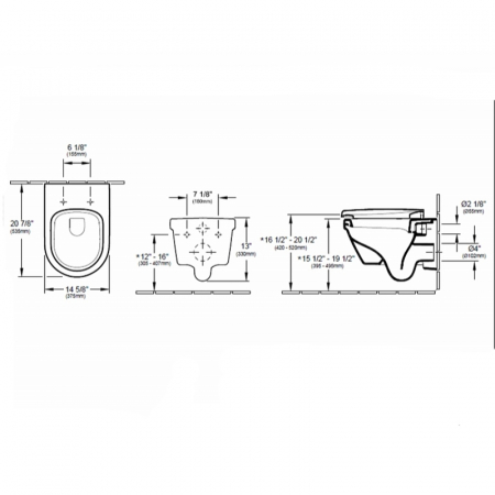 Set vas wc suspendat rimless Villeroy&Boch Architectura cu capac soft close, direct flush [5]