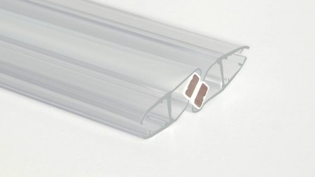 Baie - Garnitura magnetica pentru cabine de dus Deante Kerria Plus, 196 cm, transparent
