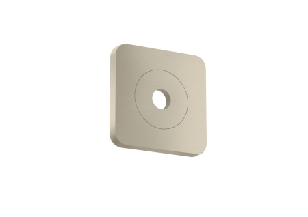 Baie - Ornament de acoperire 12x12 cm, nichel periat Axor Citterio
