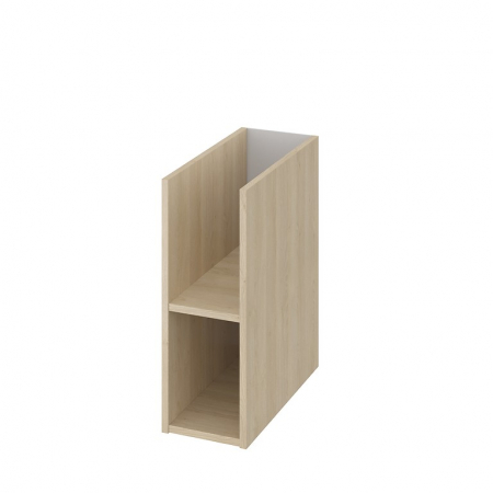 Mobilier pentru lavoar - Dulap fara usa moduo 20 cm stejar, montat, Cersanit Moduo