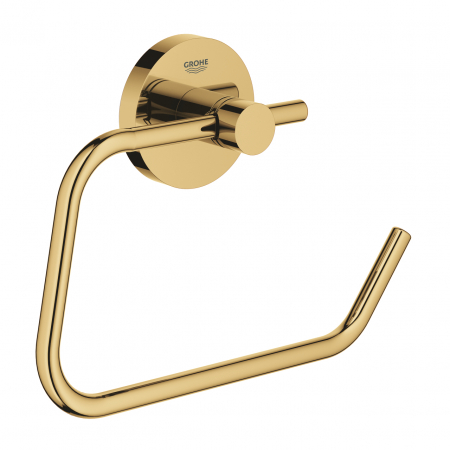 Accesorii toaleta - Suport hartie igienica Grohe Essentials auriu lucios Cool Sunrise