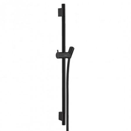 Seturi de dus - Bara dus cu furtun 65 cm inclus culoare negru mat Hansgrohe, Unica S Puro