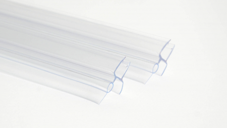 Baie - Garnitura pentru cabine de dus Deante Kerria Plus, 79 cm, transparent