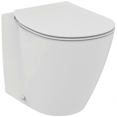 Baie - Vas wc stativ Ideal Standard Connect II alb lucios back to wall cu capac inclus