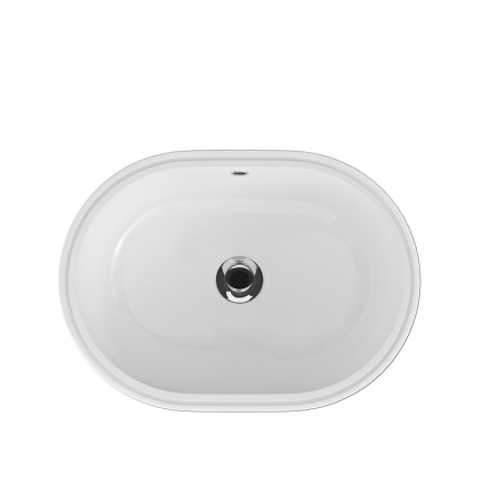 Lavoar sub blat alb 55 cm, oval, Cersanit Caspia [1]