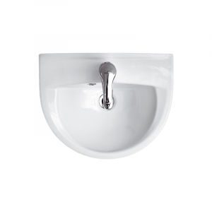 Lavoar baie suspendat alb lucios 45 cm Cersanit President [1]