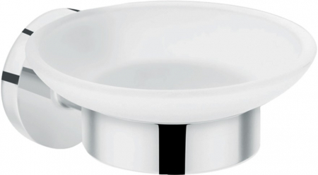 Accesorii lavoar - Savoniera baie culoare crom Hansgrohe, Logis Universal