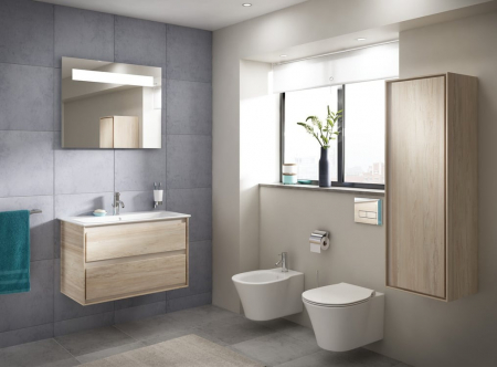 Vas wc suspendat Ideal Standard Connect Air AquaBlade alb lucios cu capac soft close inclus [1]