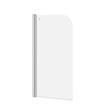 Paravane cada - Paravan cada sticla securizata, simplu, profil crom, 70x140 cm, Cersanit Easy New