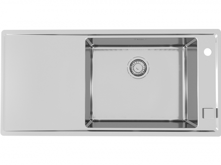Bucatarie - Chiuveta bucatarie inox cu picurator, cuva dreapta Alveus Stricto 30