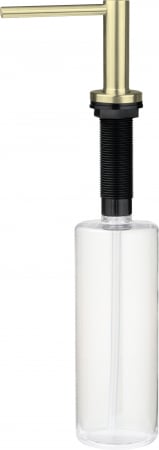 Accesorii chiuvete - Dozator pentru detergent vase Deante Aster, auriu periat