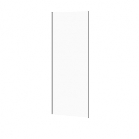 Baie - Perete lateral fix 80x200 cm Cersanit Crea profil crom