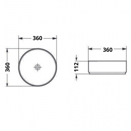 Set cabina dus neagra cu usa culisanta 90x90 cm, cadita dus compozit Deante, plus lavoar rotund sticla neagra [3]