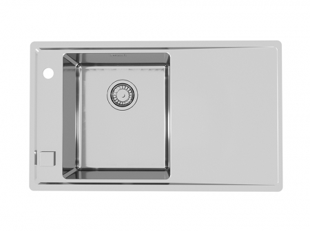 Bucatarie - Chiuveta bucatarie inox cu picurator, cuva stanga Alveus Stricto 10