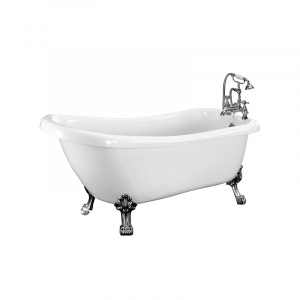 Cada baie freestanding cu picioare crom 170 x 73 cm, Florida, Venus [1]